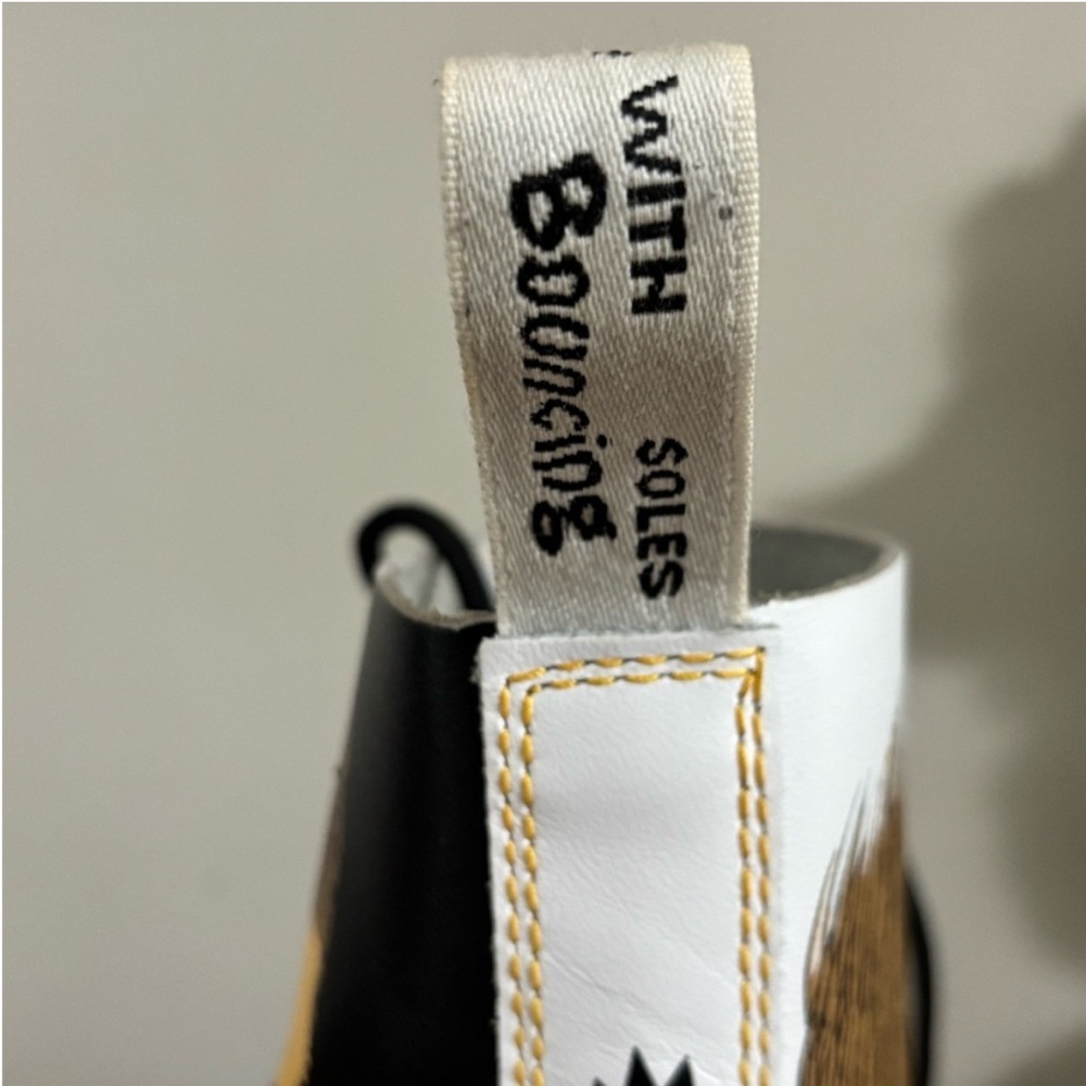 Dr. Martens PASCAL Beavis and Butthead leather boots with artwork Mike Judge 11 - Picture 6 of 14